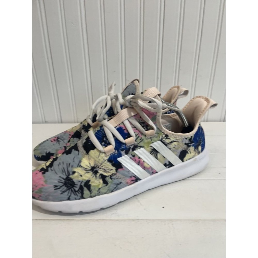 Adidas GY2226 Cloudfoam Pure 2.0 Floral Flowers Sneaker Shoes Size 10